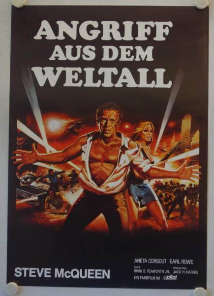 Angriff aus dem Weltall originales deutsches Filmplakat (R70s)